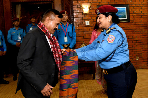 प्रहरी महानिरीक्षक कुँवर सिंगापुर प्रस्थान